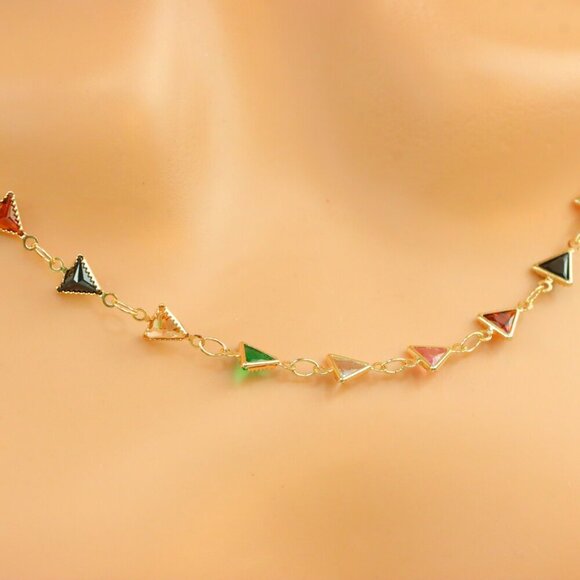 "New Beautiful Design Necklace Chain for Women/Girls, Gift, N794 - Picture 2 of 10